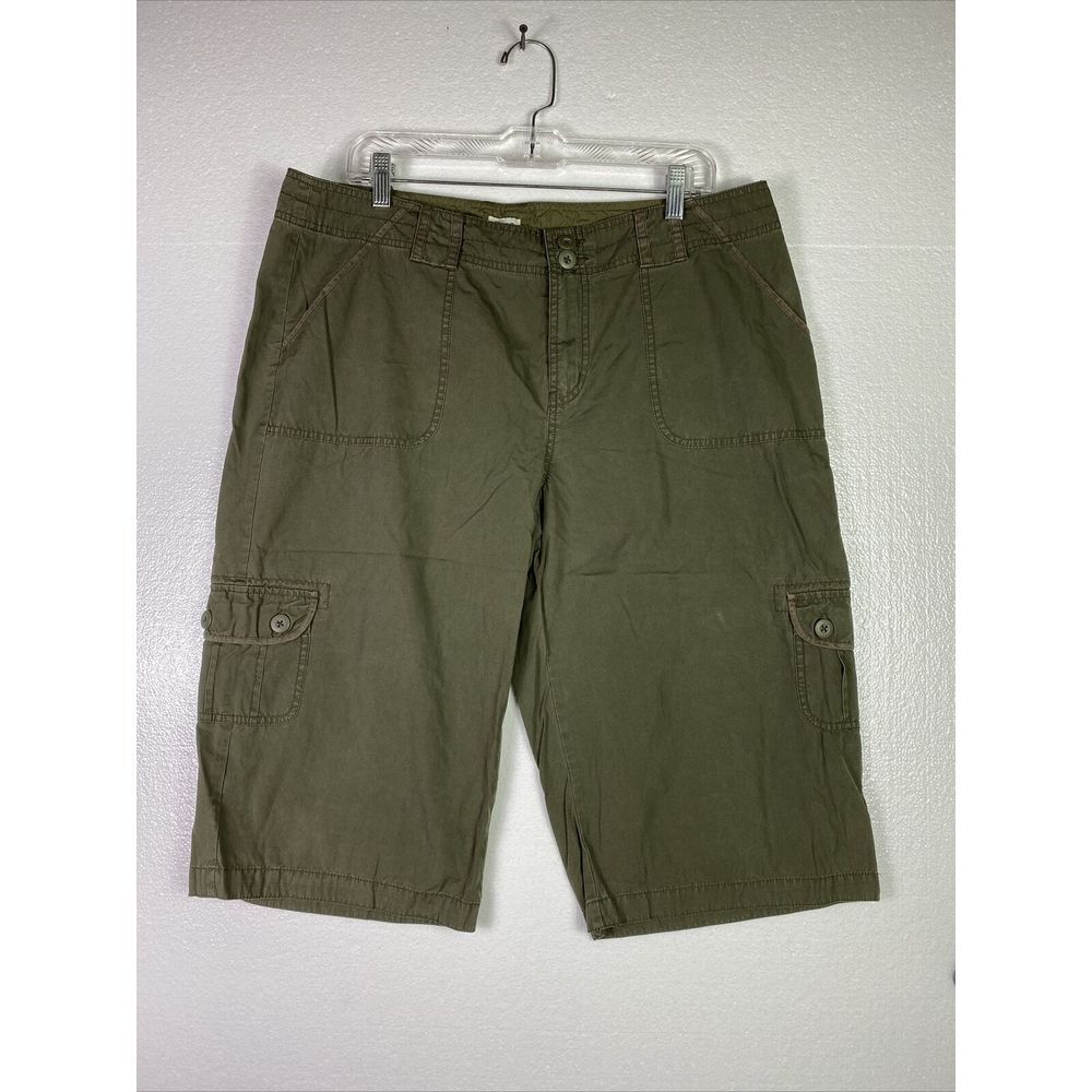 Bass Olive Green Cargo Shorts